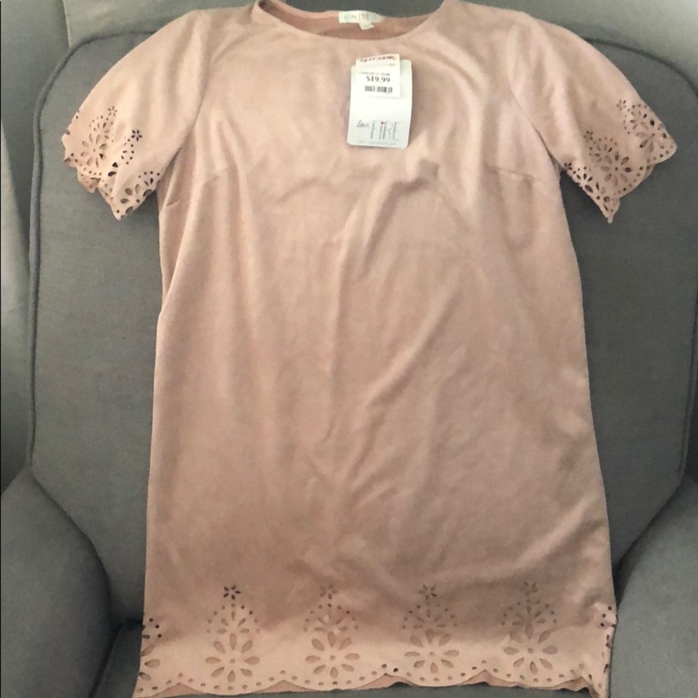 Suede dress tjmaxx